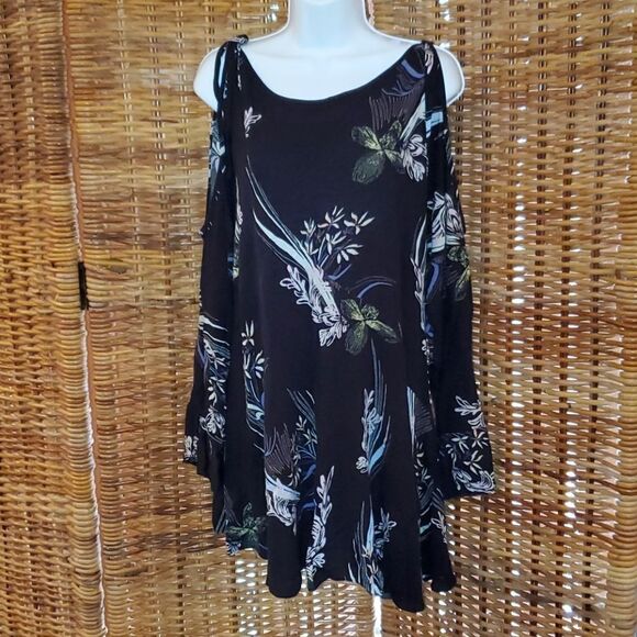 Free People Dress Open Shoulders M - Picture 1 of 8